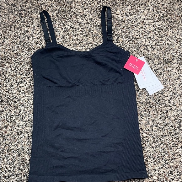 Isabel Maternity by Ingrid & Isabel Tops - 🆕 Isabel Maternity Soft Women's Black Camisole Nursing Tank Sz S | NWT